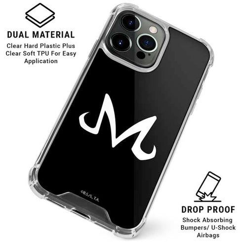 Dragon Ball Z Majin Buu Symbol iPhone 15 Pro Clear Case